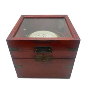 Fine Russian 2-Day Marine Ships Chronometer No. 14781, Mahogany Box (GOST 8916-70), view 2