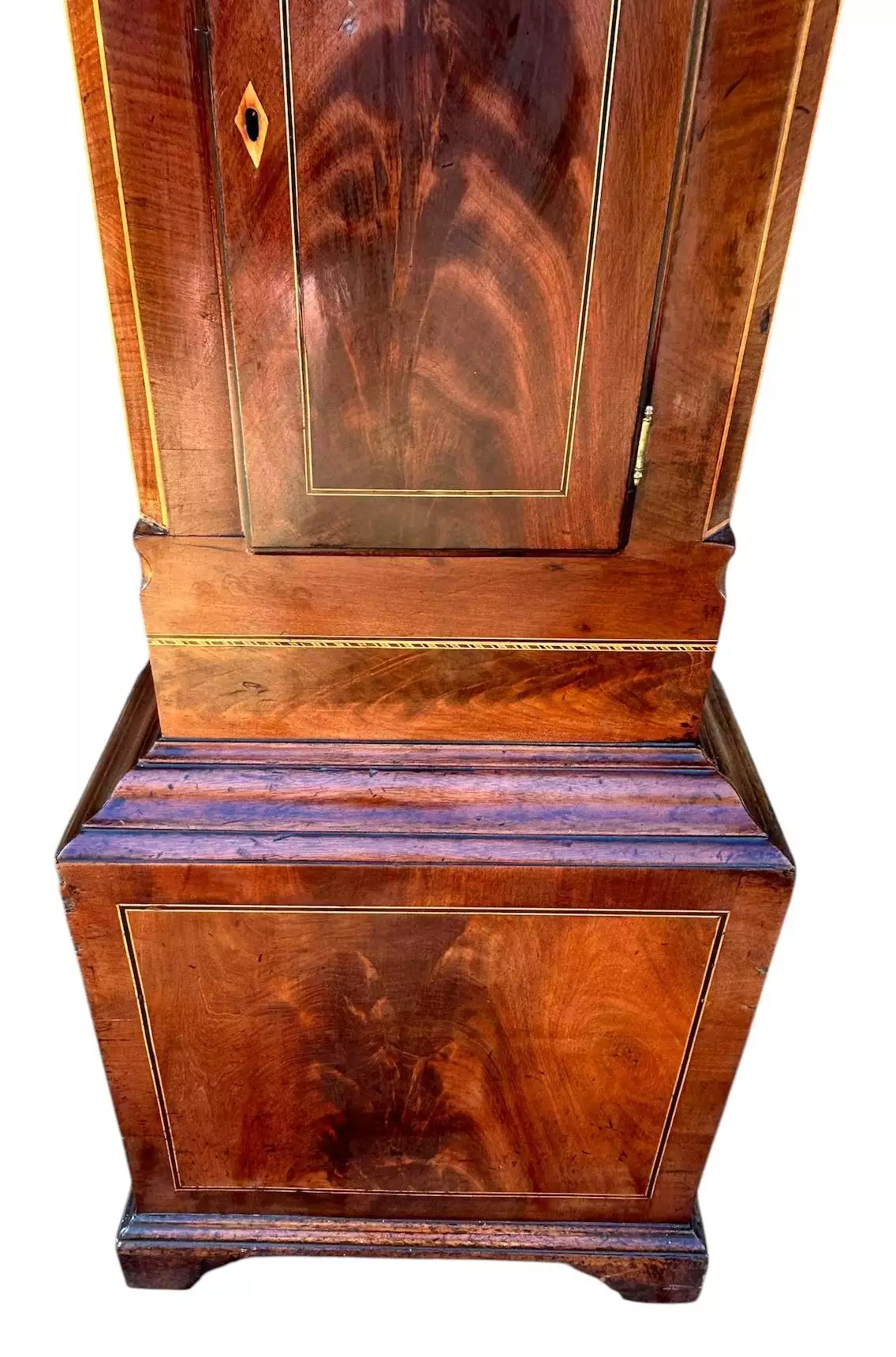 Wonderful second period Longcase Clock, ca1880, view 9