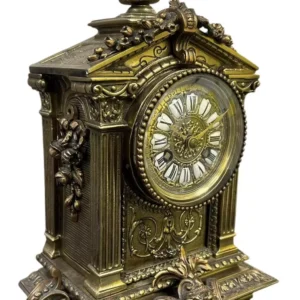 Fabulous Antique French Ormolu Mantel Clock, view 2