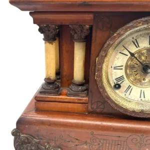 Lovely Seth Thomas Mantel Clock, 8 Day gong striking Clock, view 2