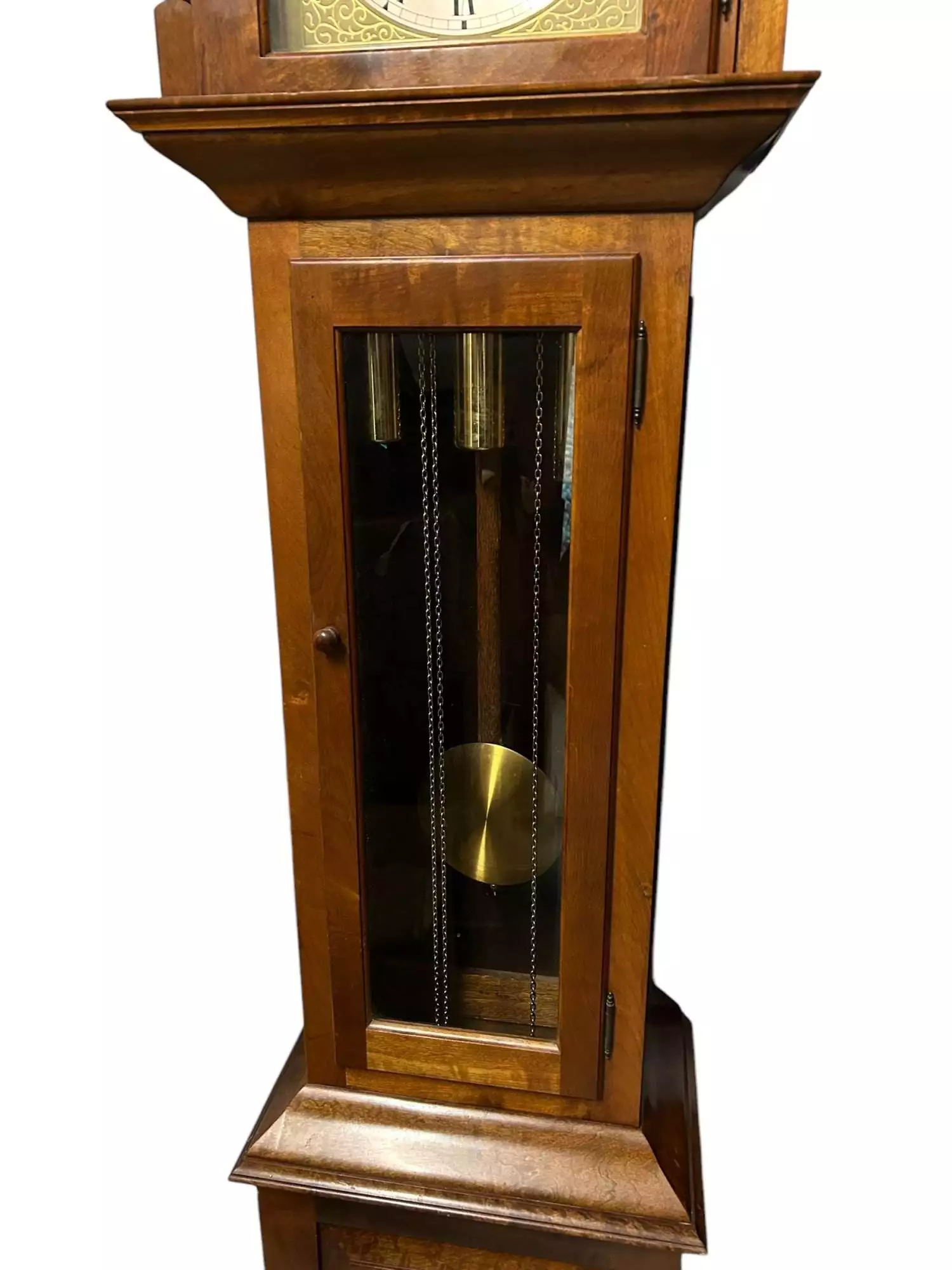 Wonderful Hermle Triple chime musical Longcase Clock, view 7