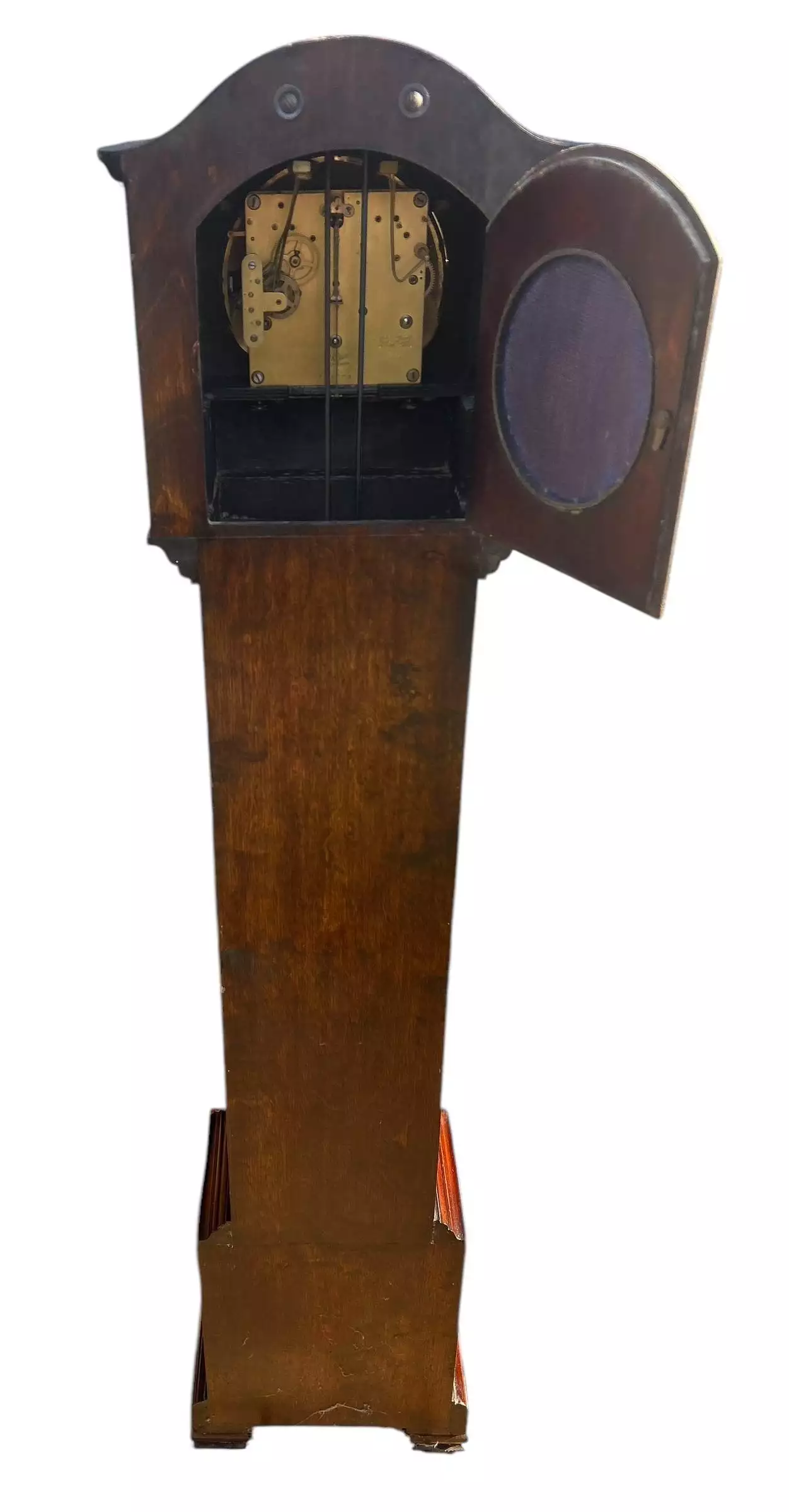 Engaging Edwardian Westminster chime Grandmother Clock, view 3