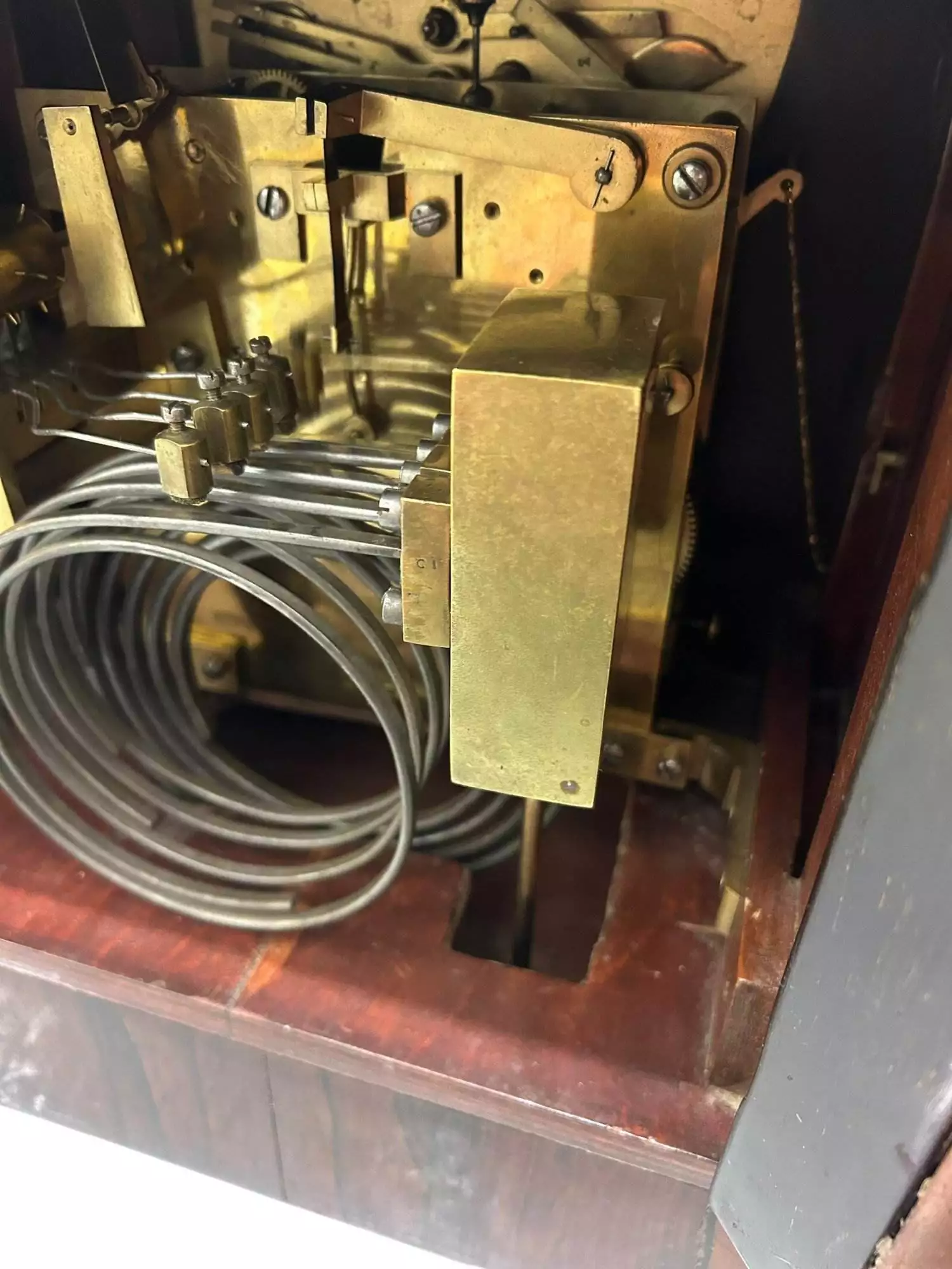 Fabulous Antique Musical 8-Day Bracket Clock, view 3
