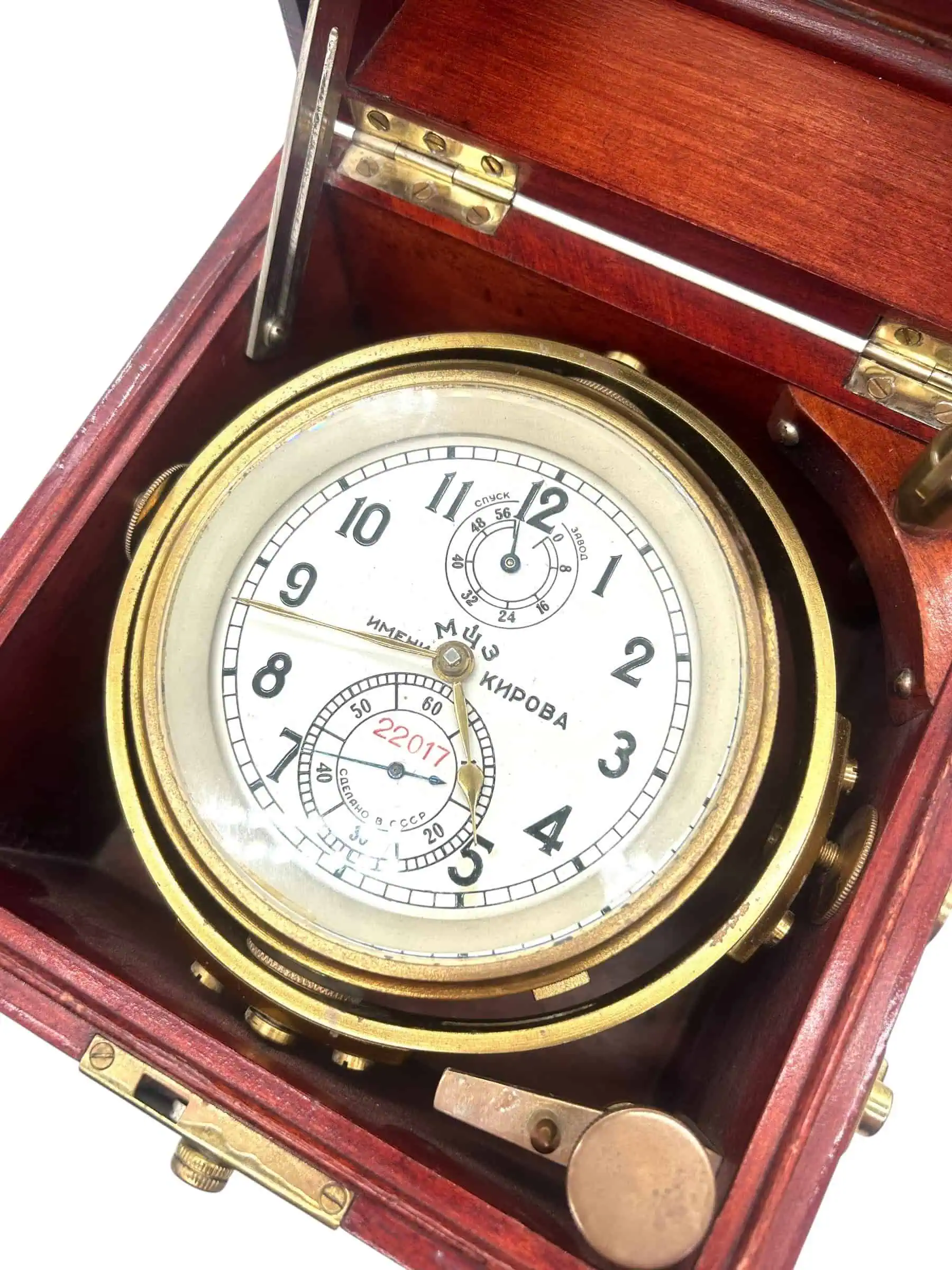 Beautiful Edwardian Art Nouveau Tulip shape Mantle Clock, ca1905, view 7