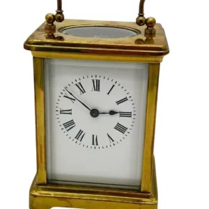 Classic Antique French Carriage clock, ca1900, view 2