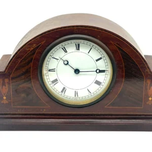French Arched Top Mantel Clock, Fine Edwardian Timepiece C1905