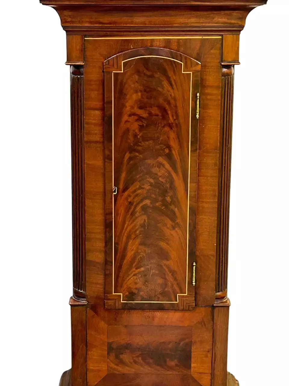 Superb Antique Scottish mahogany Long Case clock, ca 1835, view 8
