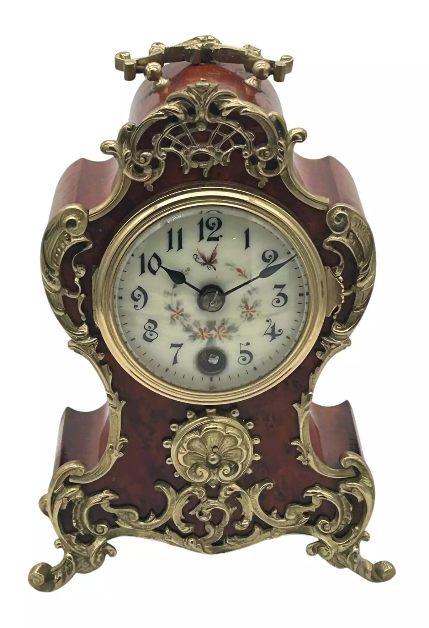 Fabulous & Rare Antique Lenskirch 8 day Mantle Clock