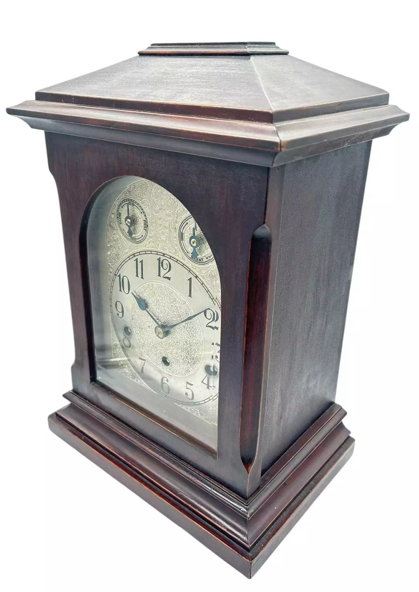 Fabulous Musical Westminster Chime Bracket Clock, 8 Day musical Clock, view 3
