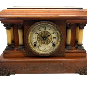 Lovely Seth Thomas Mantel Clock, 8 Day gong striking Clock