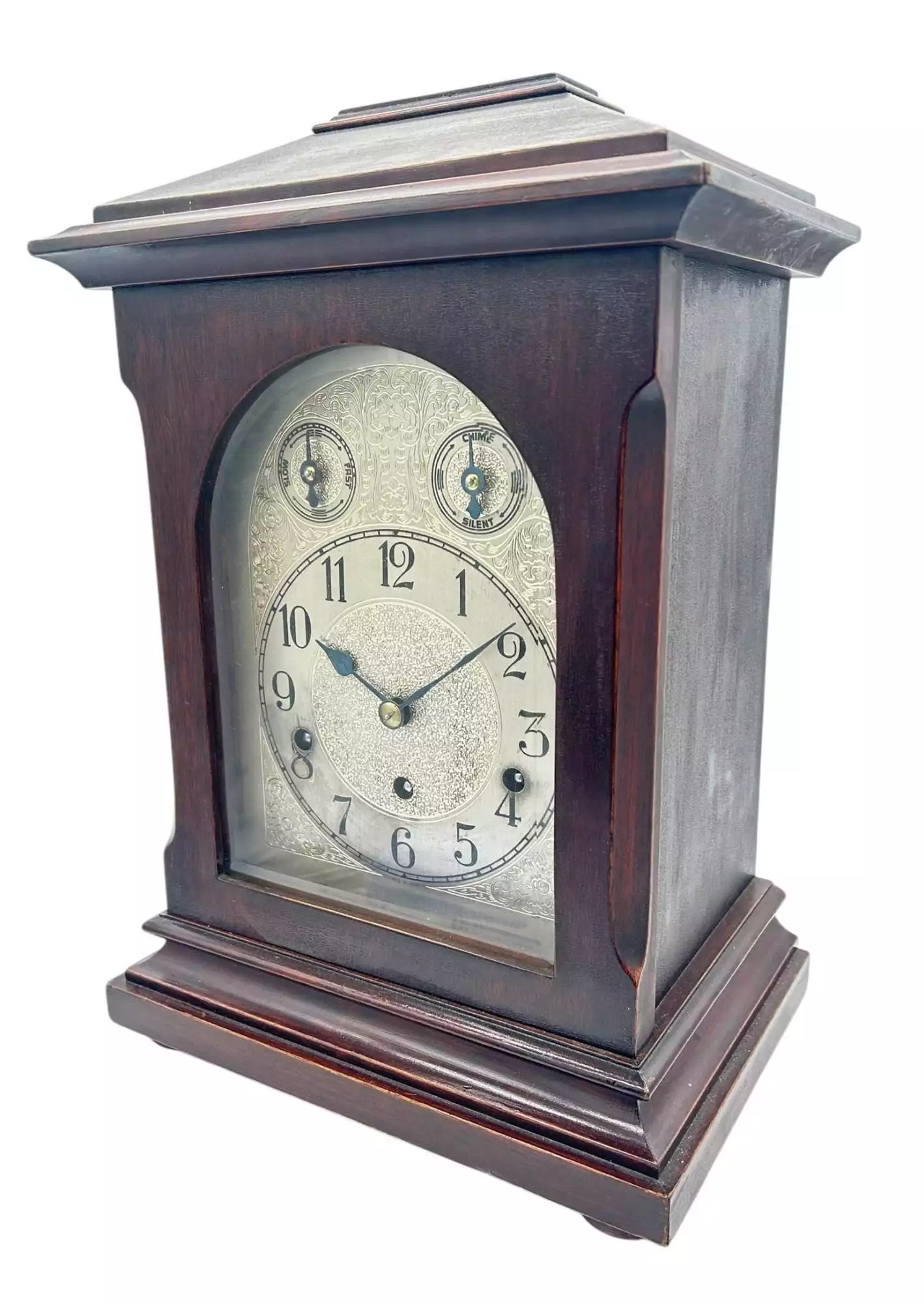 Fabulous Musical Westminster Chime Bracket Clock, 8 Day musical Clock, view 4