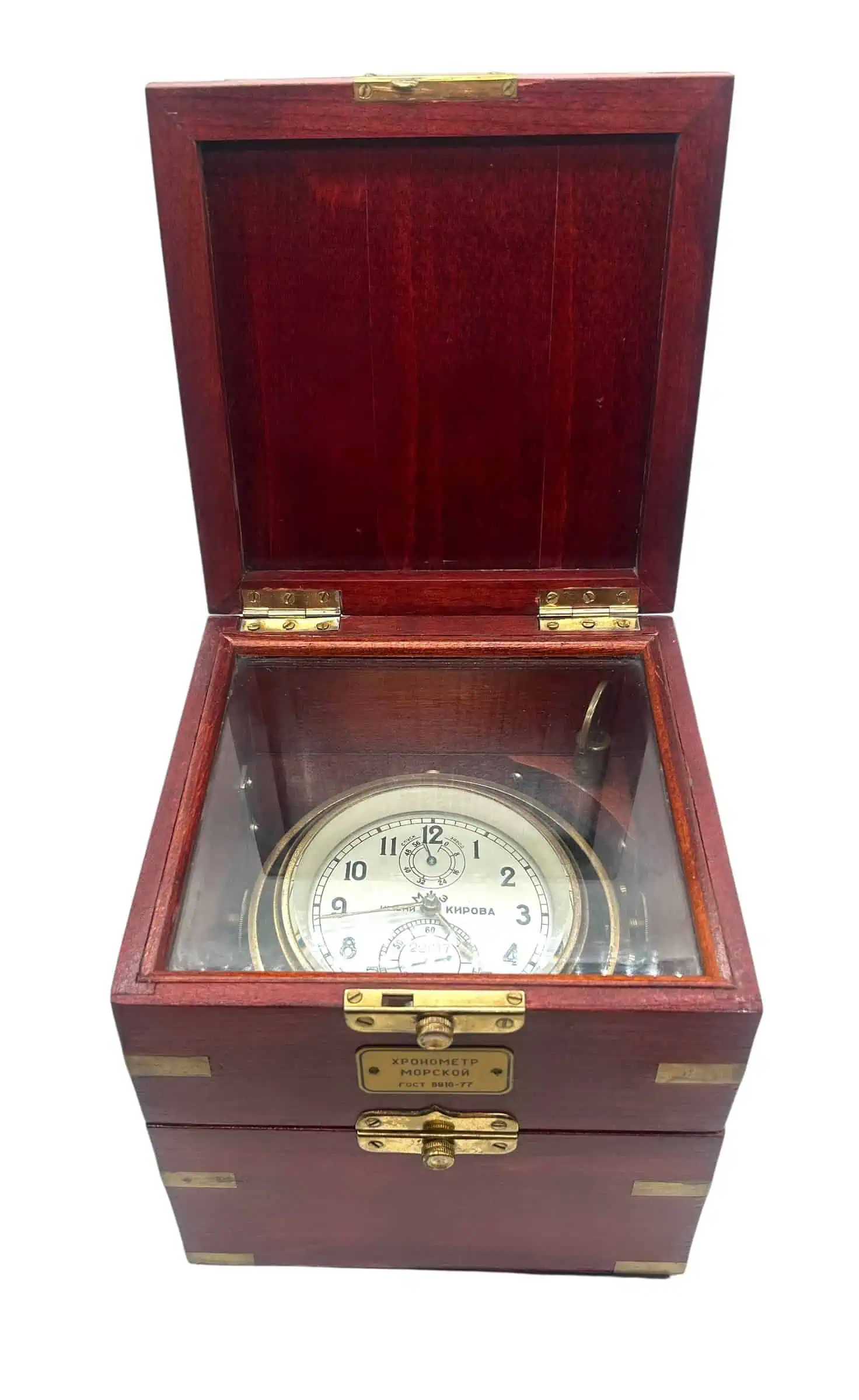 Beautiful Edwardian Art Nouveau Tulip shape Mantle Clock, ca1905, view 12