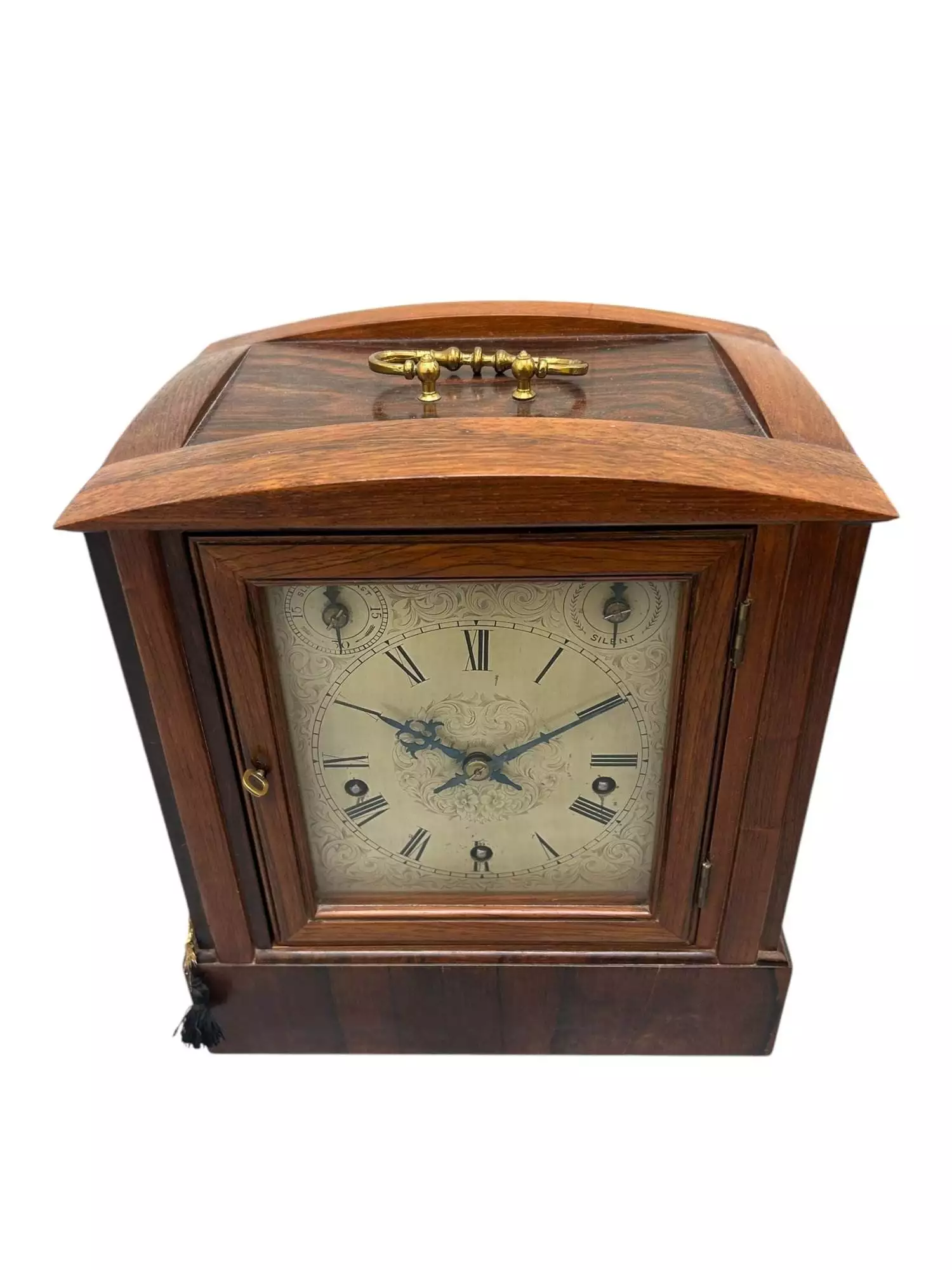 Fabulous Antique Musical 8-Day Bracket Clock, view 5