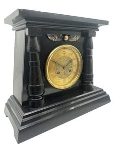 Victorian Slate Mantel Clock