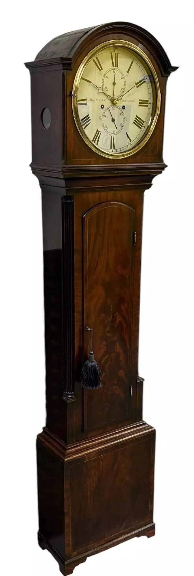 Fantastic Antique Scottish Mahogany case Long Case clock, ca 1860, view 7