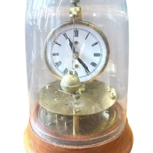 Fabulous Antique Edwardian satinwood & mother of pearl inlaid Mantel Clock C1900