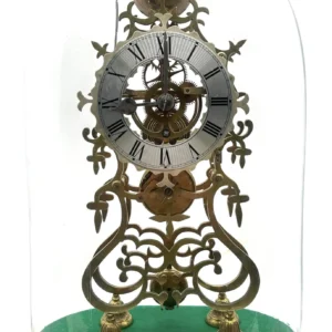 Fine Late-Victorian English 8-Day Fusee Skeleton Clock (Circa 1880)