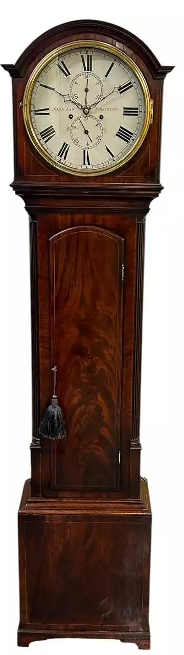 Fantastic Antique Scottish Mahogany case Long Case clock, ca 1860, view 3