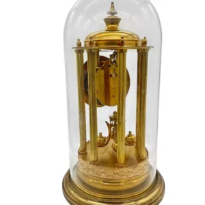 Photoroom_020_20241206_073526 Superb Bandstand Ormolu German Torsion Clock Anniversary Clock - Mantel Clock C1900, view 2