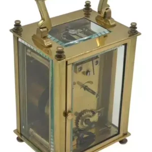 Superb Antique Victorian French 8 day Carriage clock, ca 1880, view 2