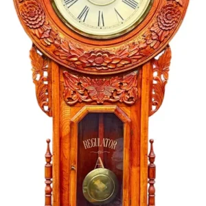 Wonderful American Ansonia Regulator Wall clock, ca1890