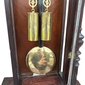 Stunning Antique Kienzle Twin Weight Vienna Regulator Walnut & Ebonized case Wall Clock, view 2