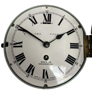 Fabulous Smiths Bulkhead Nautical/Military Clock, ca1920, view 2