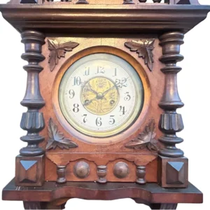 Superb Free Swinger Drop Dial Wall Clock, ca1900, view 2