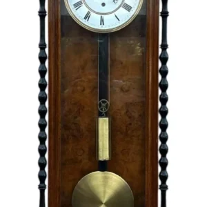 Wonderful single weight Vienna Regulator Wall clock, ca 1880, view 2