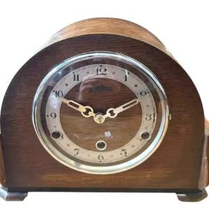 Retro Art Deco Westminster chime Bentima Mantel Clock, ca1930