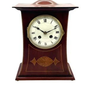 Fine Arts & Crafts Liberty Mahogany 8 Day Mantel Clock - ca 1900