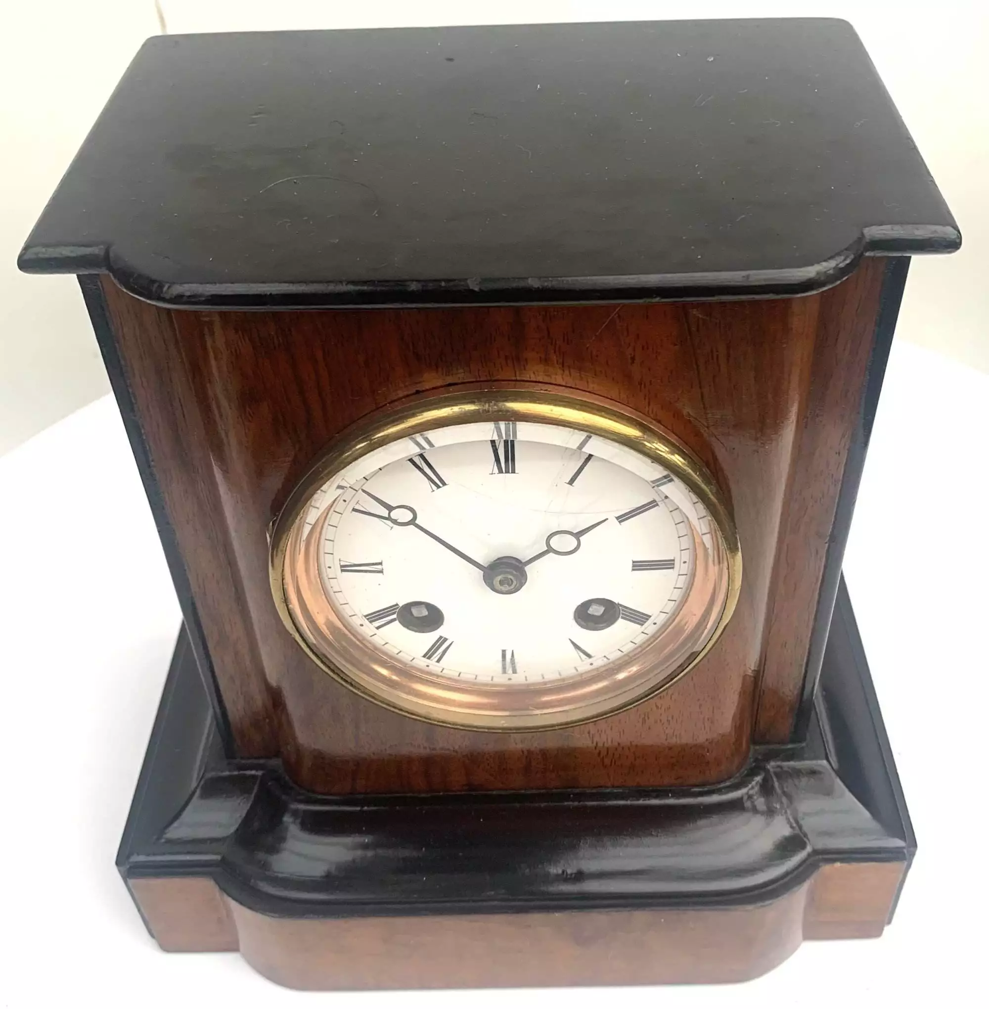 Fine Antique French Ormolu Bronze Mantel Clock - Striking 8-Day Mantle Clock c1900, view 10