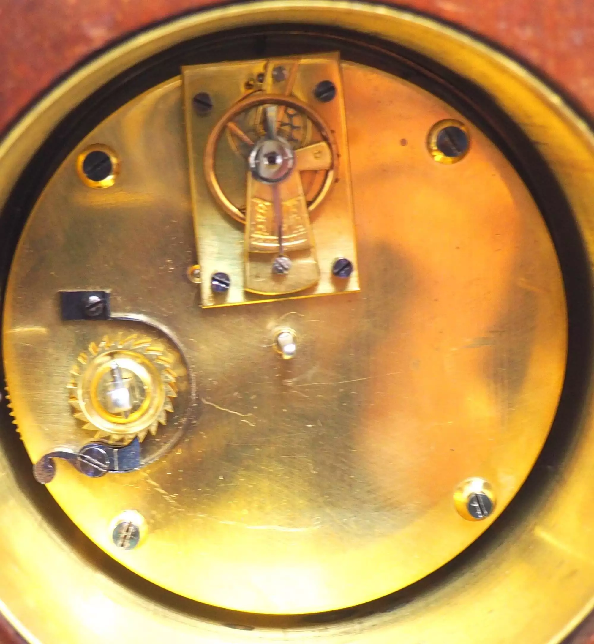 Interesting Antique German Oak 8-Day Mantel Clock Quarter Striking Bracket Clock by W&H, view 4