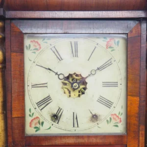Fine Antique German Mahogany 8-Day Mantel Clock Quarter Striking Bracket Clock by W&H