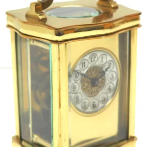 clock-image-202404-316 Awesome Victorian Repeater Carriage Clock, French 8-Day Repeater Carriage Clock C1885, view 2