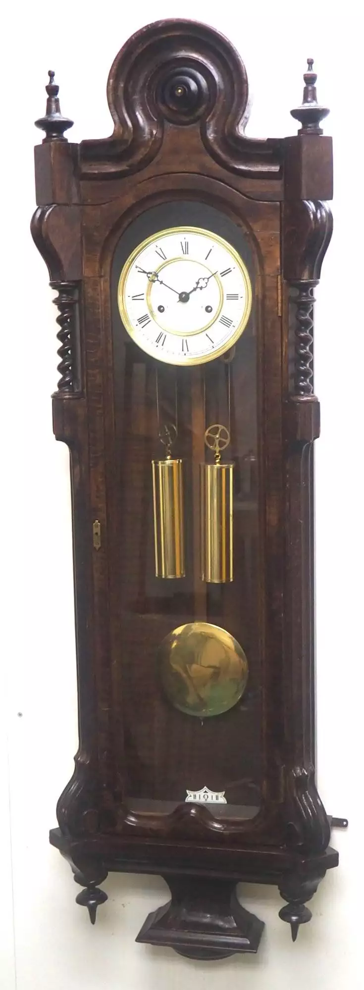 18THC Longcase Clock Fine English Oak Suffolk Grandfather Clock Painted Dial C1780, view 7