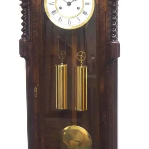 Worlds Biggest French Slate Mantel Clock 8 Day Musical Exhibition Mantle Clock, view 2