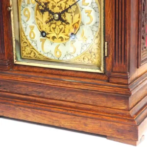 Antique English 8 Day Twin Fusee W J Benson Bracket clock 8-Day Striking Double Fusee London Clock