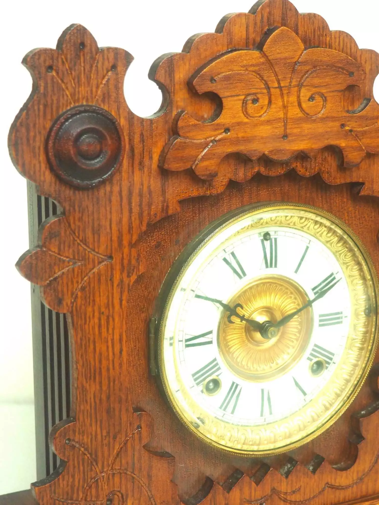 Beautiful Ornate Victorian Carriage Clock, French 8-Day Carriage Clock C1890, view 5