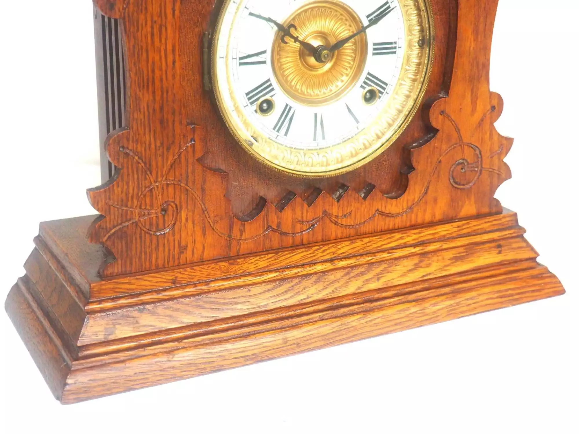 Beautiful Ornate Victorian Carriage Clock, French 8-Day Carriage Clock C1890, view 4
