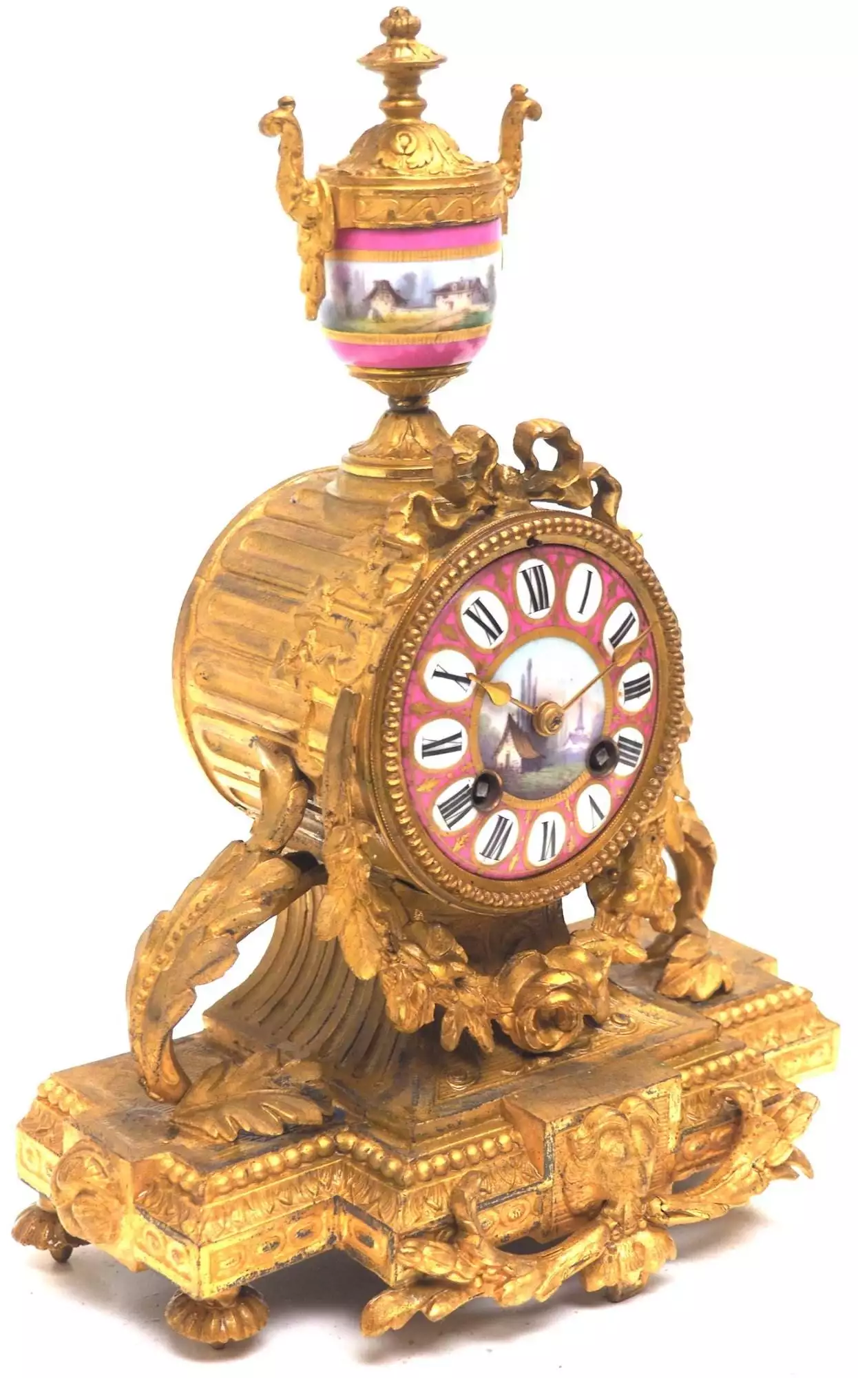 Beautiful Ornate Victorian Carriage Clock, French 8-Day Carriage Clock C1890, view 3