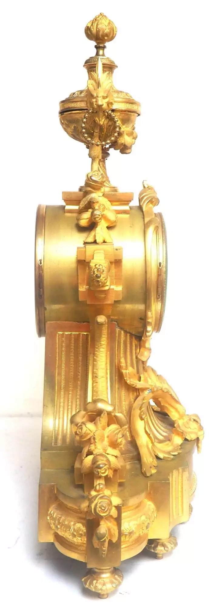 Rare London Verge Bell Top Bracket Clock - Double Fusee Verge Clock By William Strong London, view 14
