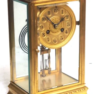 Fine Antique French 8-Day Combination Thermometer, Clock & Barometer Carriage Clock Timepiece C1890 By Charles Frodsham