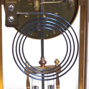 A Great Antique solid walnut 8-Day Mantel Clock Ting Tang Striking Bracket Clock by W&H, view 2