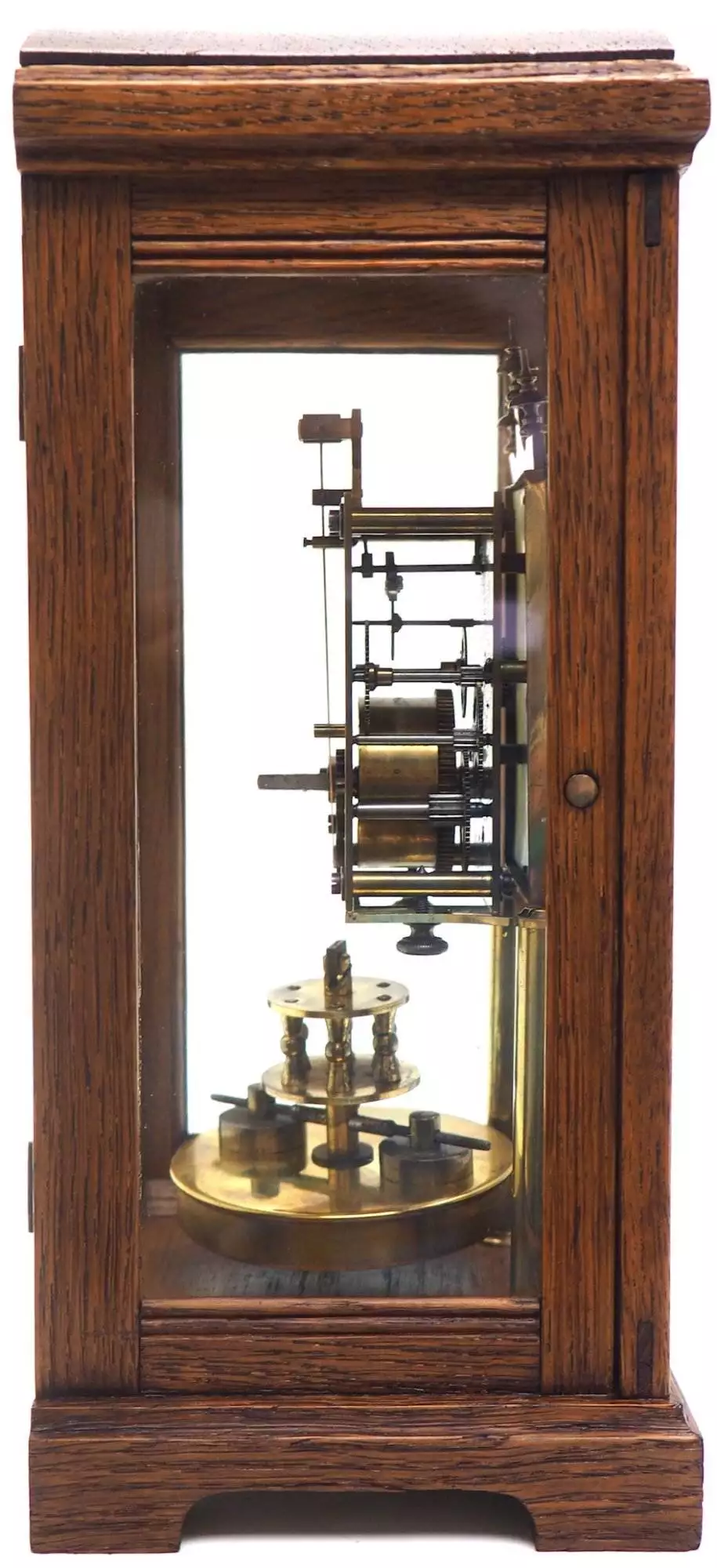 Incredible Art Nouveau Figural Mantel Clock Set 8 Day Striking mantle Clock