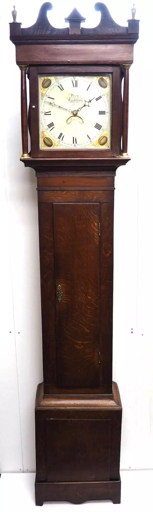 Incredible Art Nouveau Figural Mantel Clock Set 8 Day Striking mantle Clock, view 6