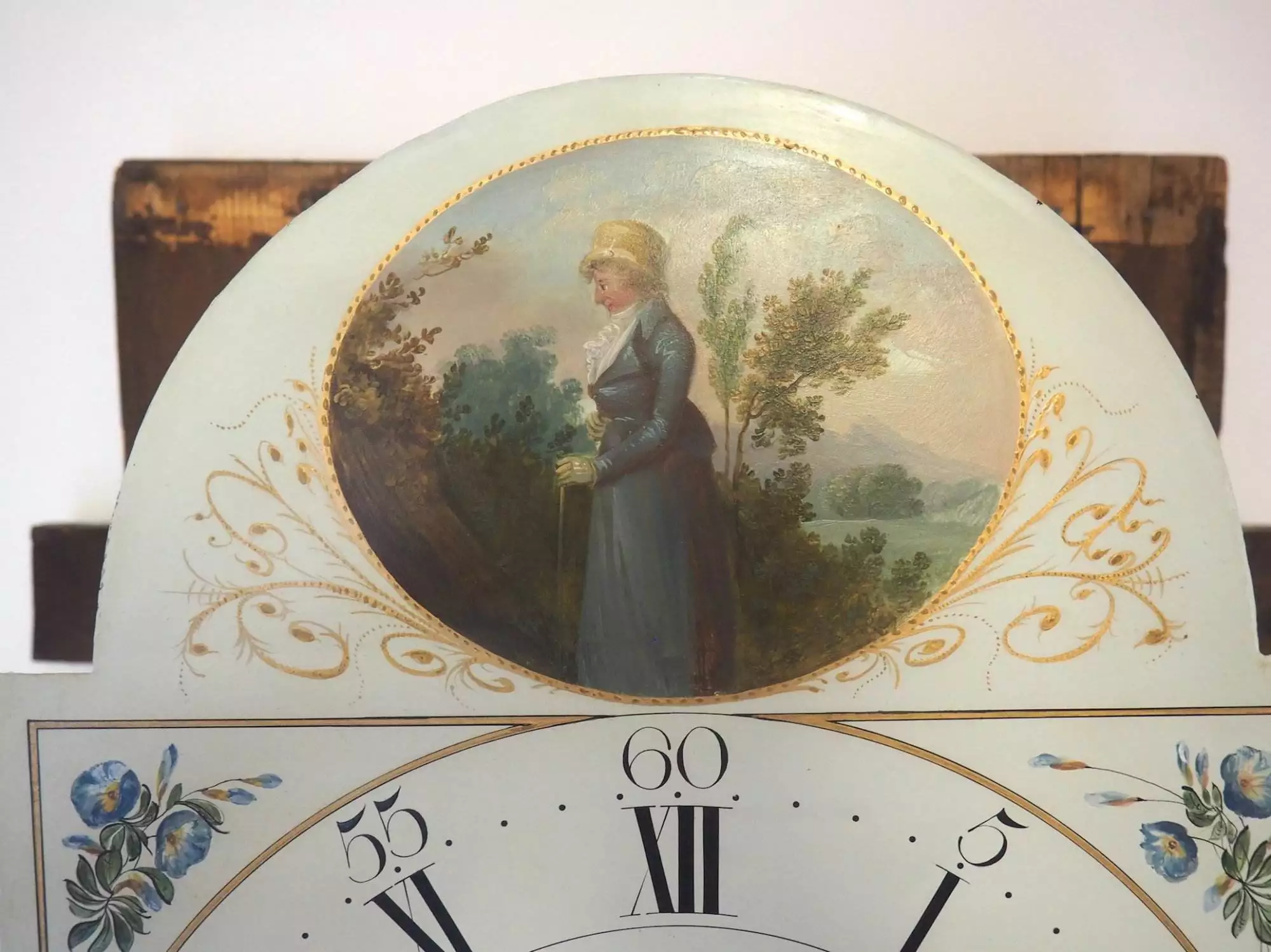 Lenzkirch Carved Bracket Clock, Oak Cased Striking 8-Day Mantle Clock, view 8