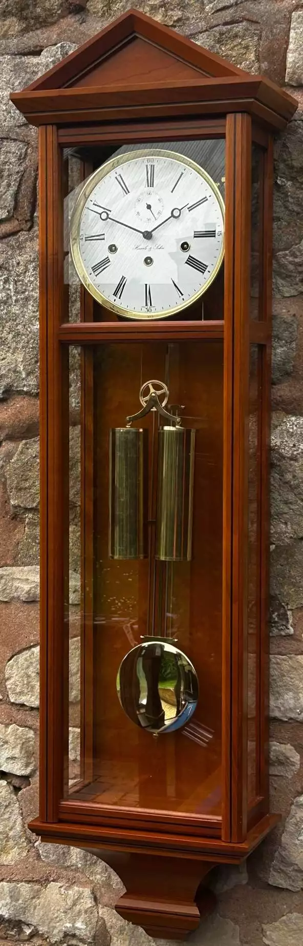Charming Vintage German 400-Day Torsion Clock German Anniversary Clock, view 7