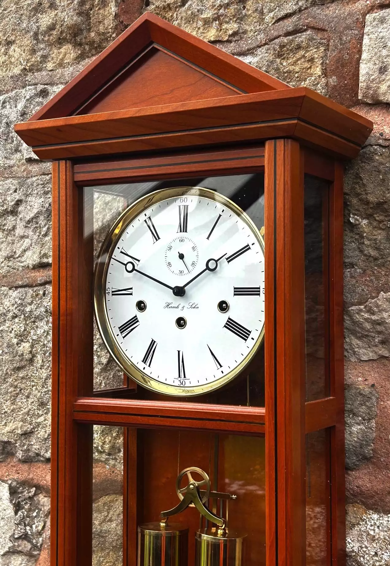 Charming Vintage German 400-Day Torsion Clock German Anniversary Clock, view 5