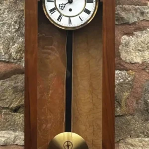 Beautiful Vintage KIEN Torsion Clock - German Anniversary Mantel Clock